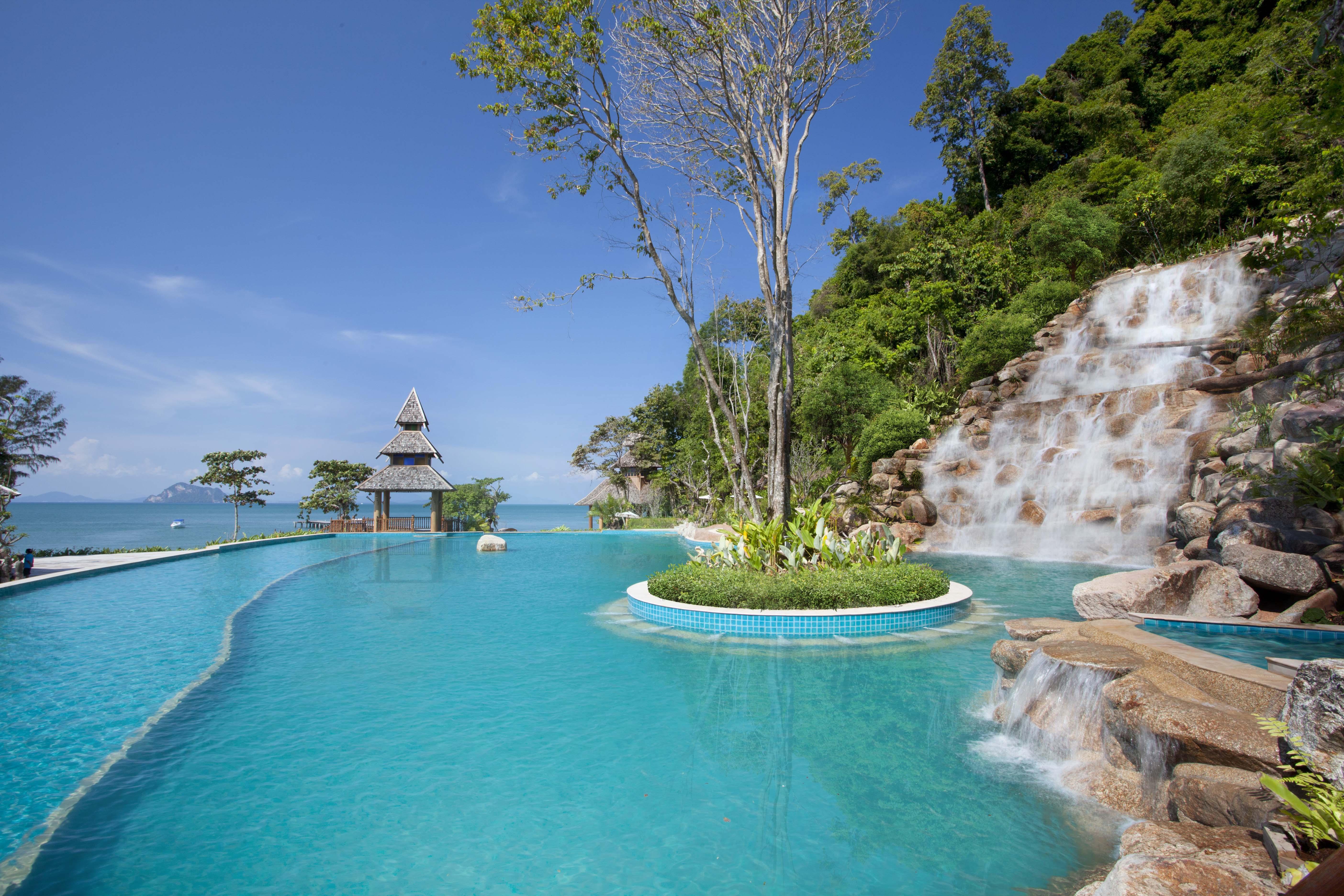 Santhiya Koh Yao Yai Resort & Spa - Compulsory Join Santhiya Speedboat From-To Ao Po Grand Marina At Phuket Яо-Яй Экстерьер фото Infinity pool at the resort