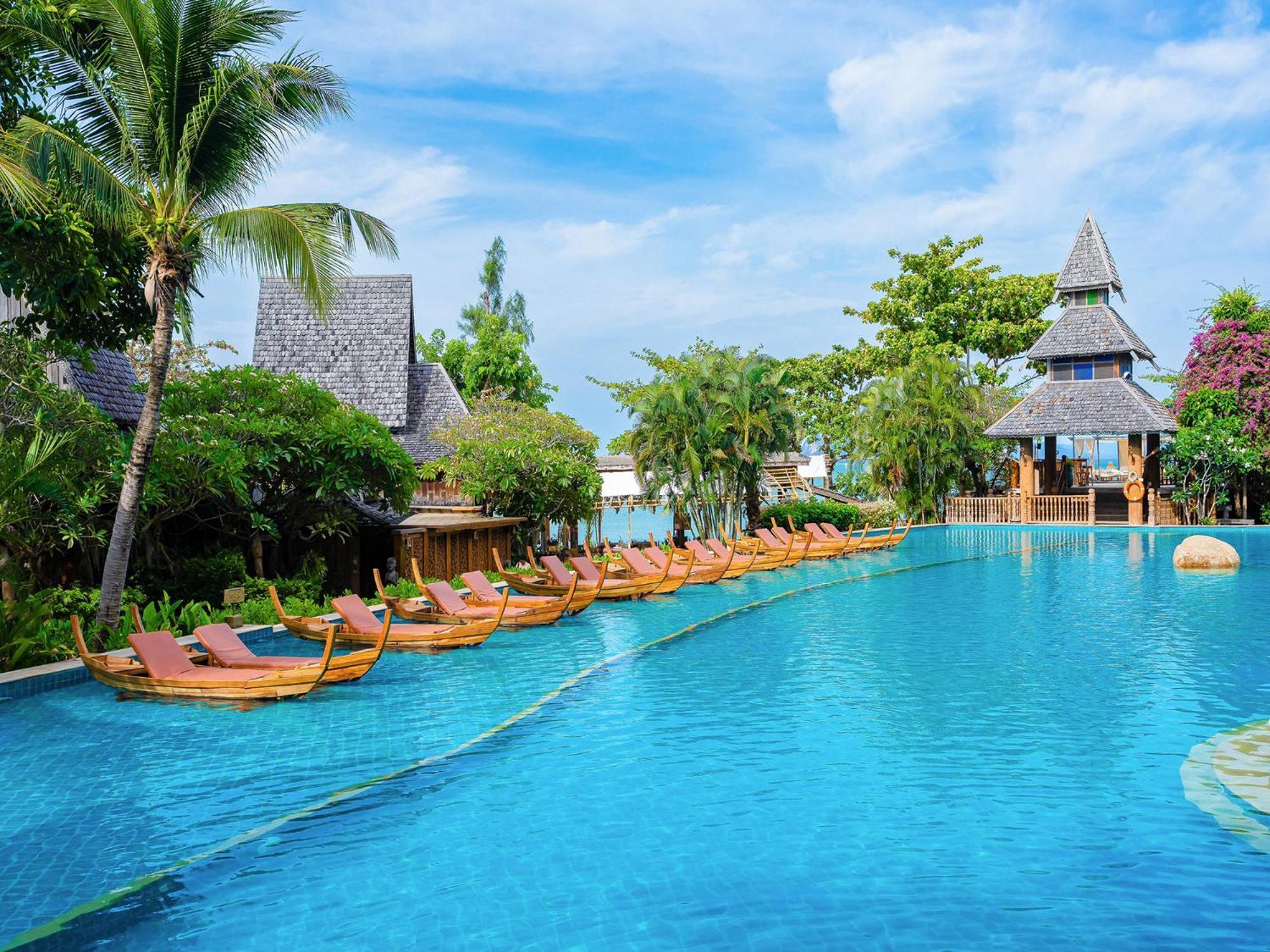Santhiya Koh Yao Yai Resort & Spa - Compulsory Join Santhiya Speedboat From-To Ao Po Grand Marina At Phuket Яо-Яй Экстерьер фото The swimming pool at the resort